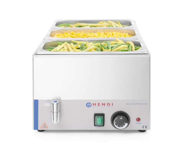 Ranger Banho-maria com torneira de dreno, GN 1/1, 230V/1000W, 576x334x(H)241mm