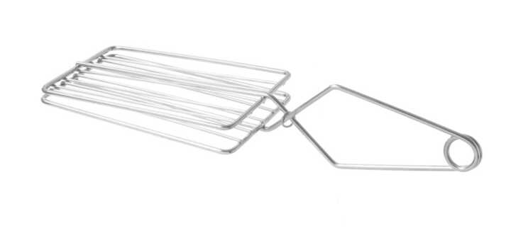 Pinça para torradas, 100x340x(H)64mm