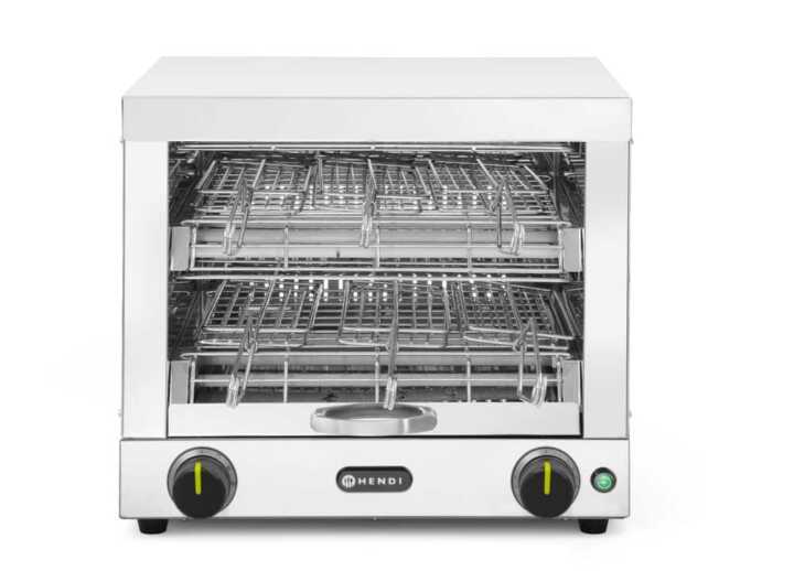 Torradeira múltipla com 6 pinças, 230V/3000W, 450x390x(H)400mm