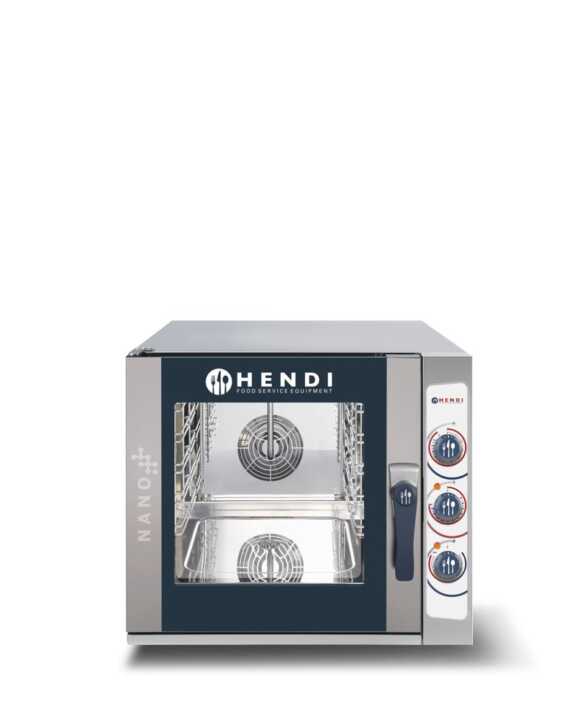 Forno a vapor com convecção 5x GN2/3, 400V/5400W, 699x774x(H)620mm