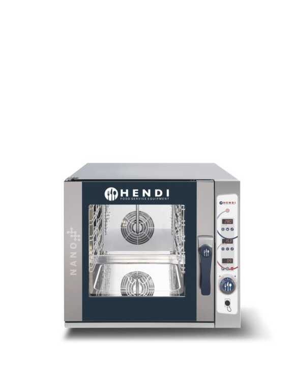 Forno a vapor com convecção digital 5x GN2/3, 400V/5400W, 720x772x(H)650mm