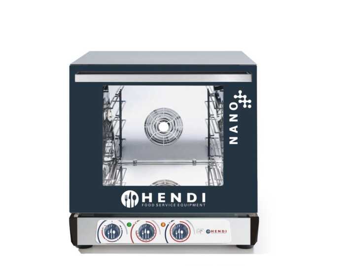 Forno de convecção com grelha e humidificador, GN 2/3, 230V/3100W, 561x644x(H)530mm