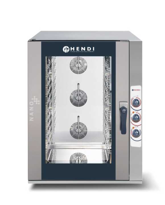 Forno a vapor com convecção 12x GN1/1, 400V/16100W, 938x887x(H)1205mm