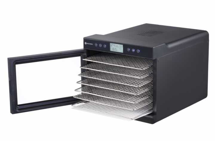 Desidratador de alimentos 7 tabuleiros, 230V/500W, 347x505x(H)320mm