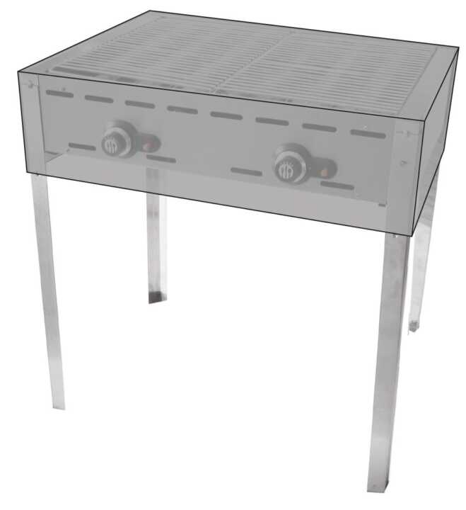 Cobertura de proteção, 300x450x(H)150mm