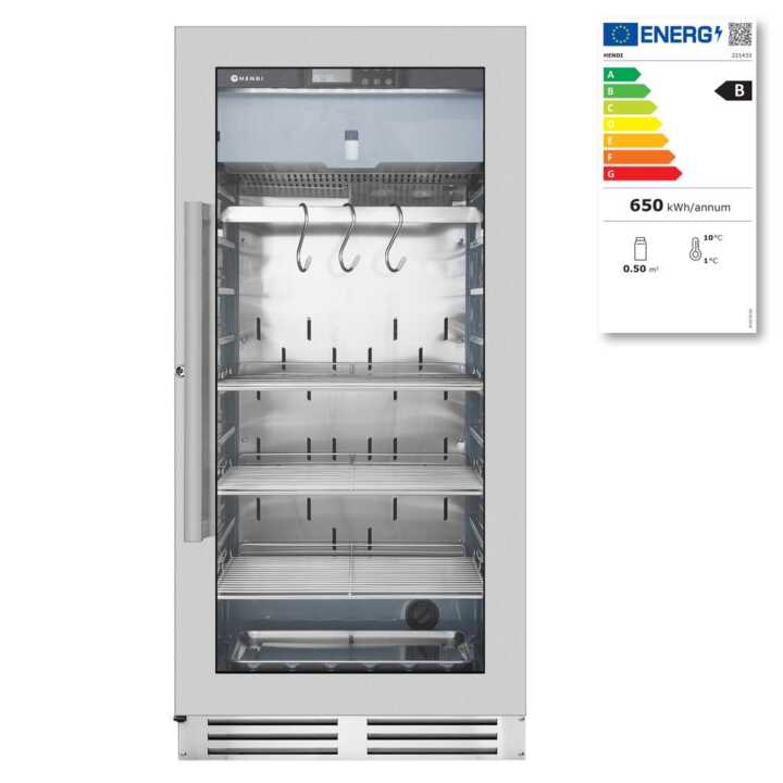 Armário de maturação a seco, 233L, 220-240V/170W, 595x760x(H)1270mm
