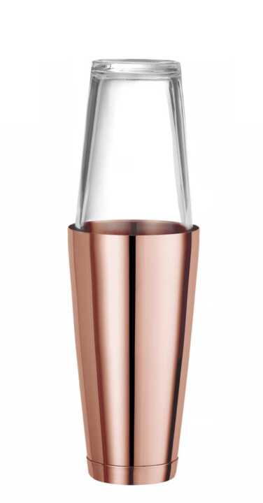 Shaker Boston, 0,8L, Cobre, ø90mm