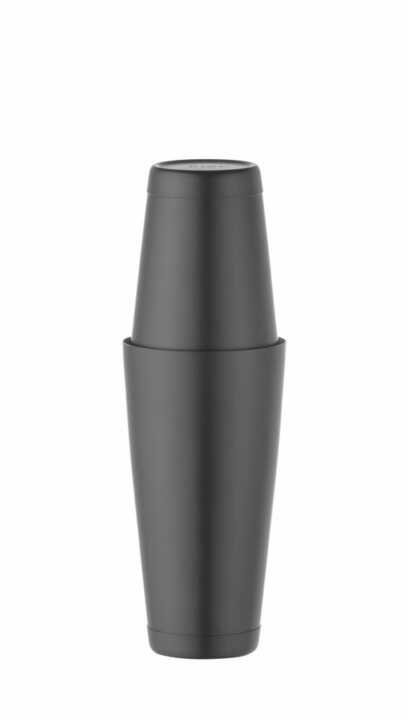 Shaker Boston Tin-on-Tin, 0,8L, Preto, ø90mm
