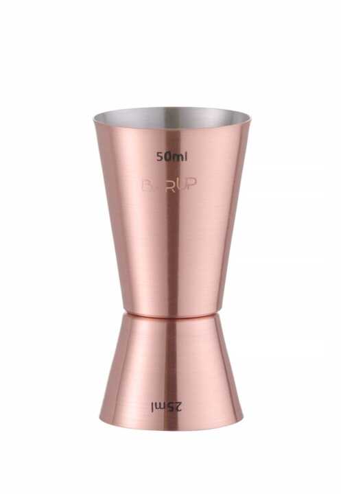 Medidor 25/50 ml, Cobre, ø42x(H)86mm