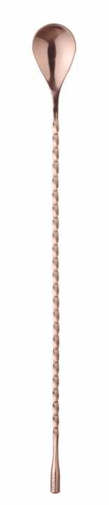 Colher de bar, Cobre, 385x35x(H)mm