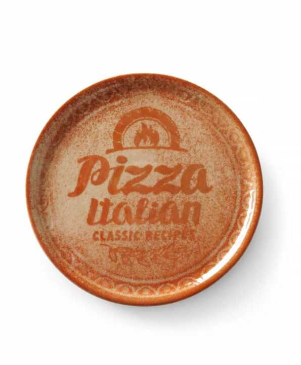 Prato de pizza Coleção Recipe, vermelho tijolo, Vermelho, ø330mm