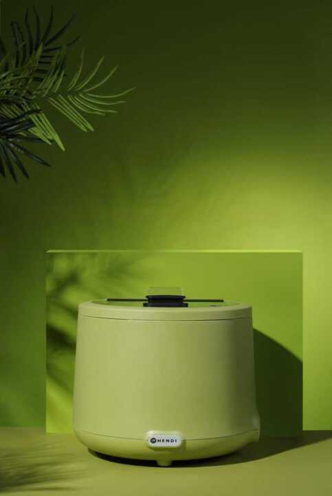 Panela sopa elétrica  8L, Verde, 220-240V/500W, ø365x(H)325mm