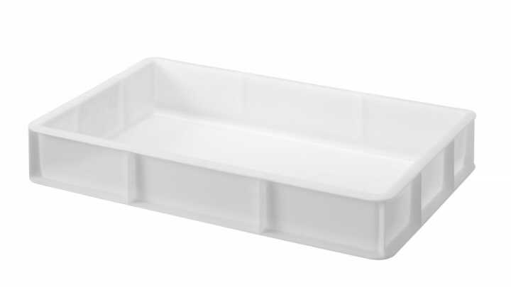Caixa para massa de piza GN1/1, GN 1/1, Branco, 530x325x(H)90mm