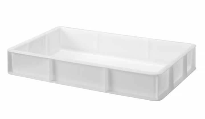 Caixa para massa de piza GN1/1, GN 1/1, Branco, 530x325x(H)90mm