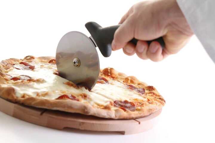 Cortador de pizza, Preto, (L)230mm