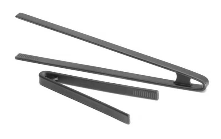 Pinça em silicone para cozinhar, Preto, (L)170mm
