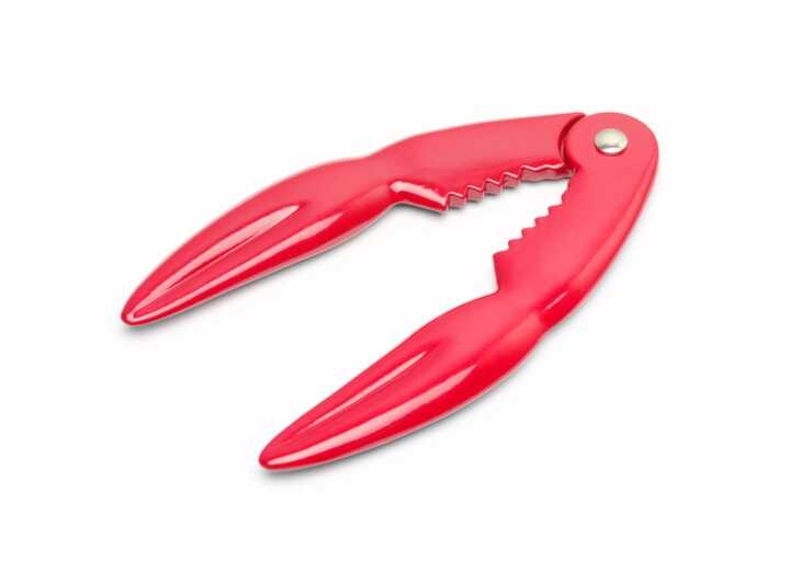 Alicate de lagosta e caranguejo, Vermelho, 140x62mm