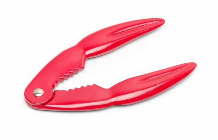 Alicate de lagosta e caranguejo, Vermelho, 140x62mm
