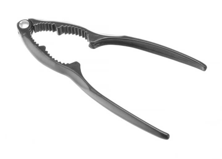 Quebra-nozes e marisco preto baço, Preto, 155x35mm