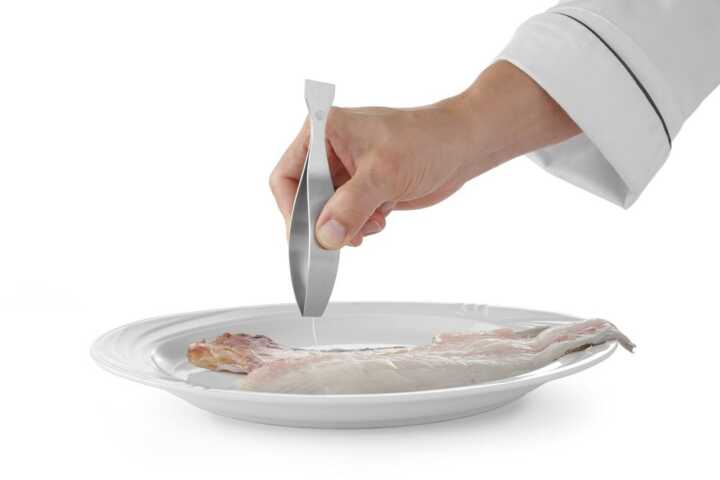 Pinças para remover espinhas de peixe, (L)130mm