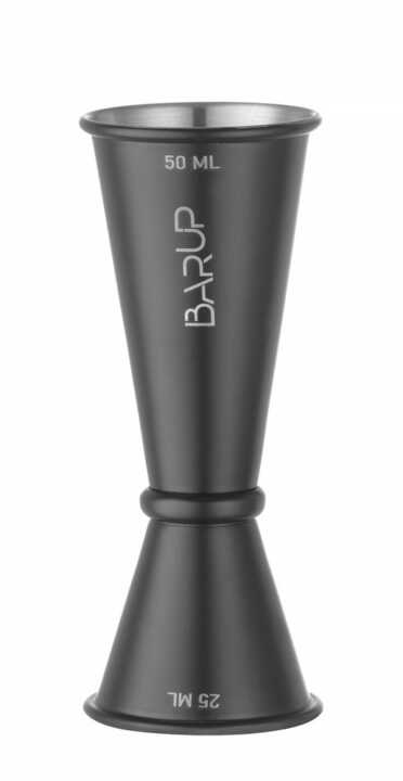 Medidor 25/50 mL, Preto, ø45x(H)110mm