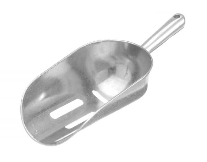 Pá para gelo com ranhura, 0,35L, 220x80mm