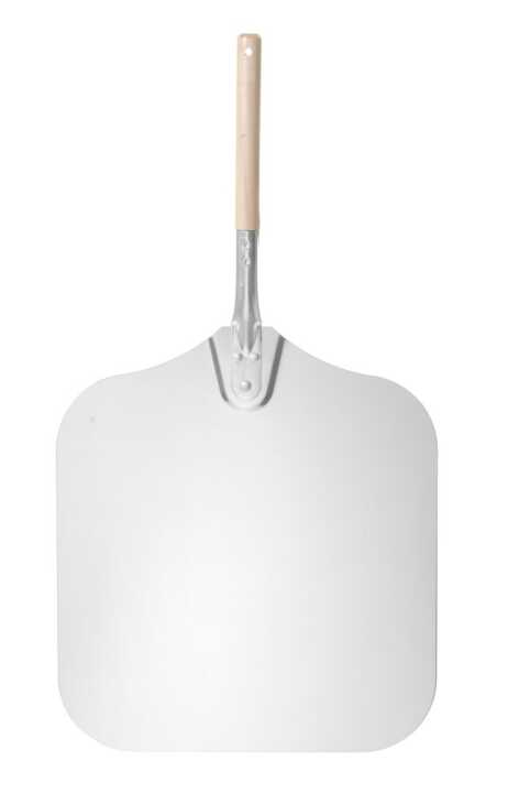 Pá para pizza com pega curta, quadrada, 405x760mm