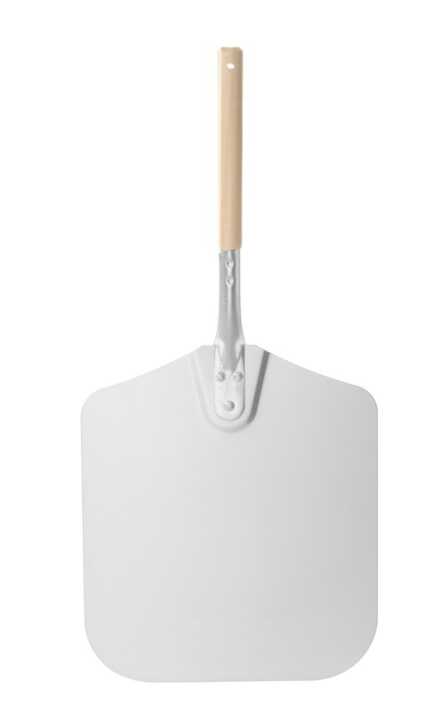 Pá para pizza com pega curta, quadrada, 305x660mm
