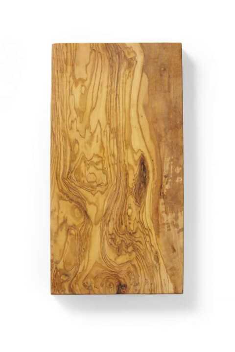 Tábua de servir, madeira de oliveira, retangular, 350x150x(H)18mm