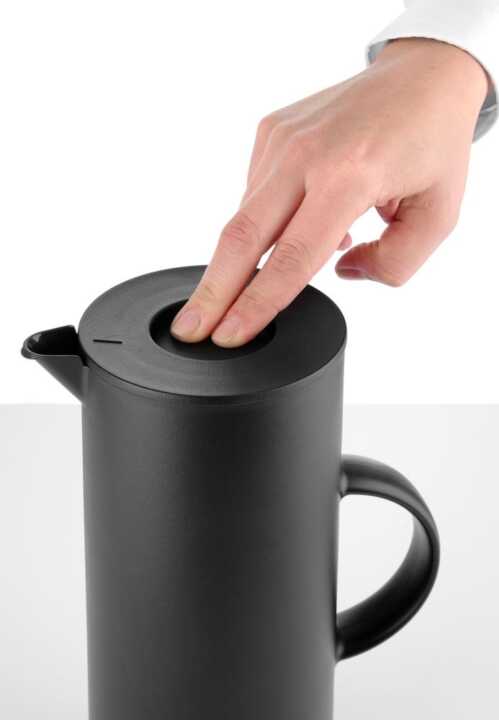 Jarro de vácuo, 1L, Preto, ø110x(H)289mm
