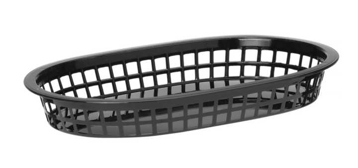 Cesto para pão, oval, Castanho, 6 pcs. , 275x175x(H)38mm