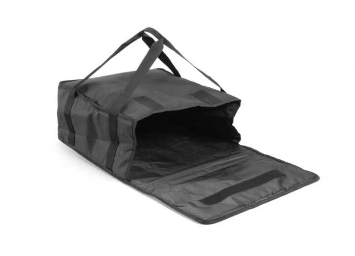 Saco para entrega de pizza, 45cm, Preto, 470x470x(H)210mm