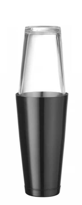 Shaker Boston, 0,8L, Preto, øx(H)mm