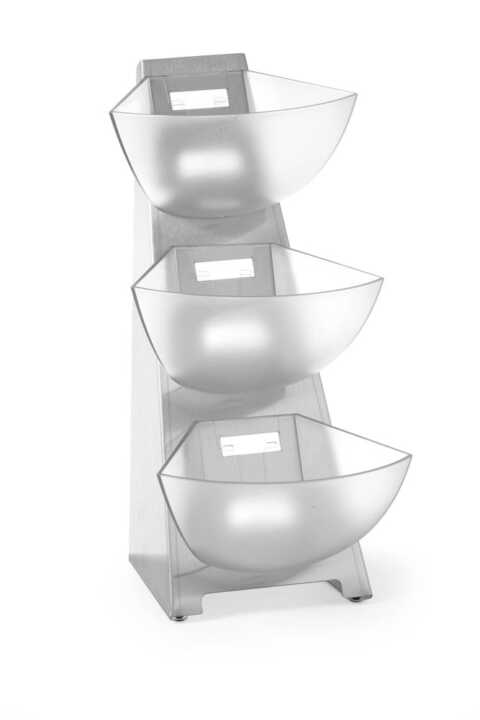 Expositor de buffet, 190x240x(H)410mm