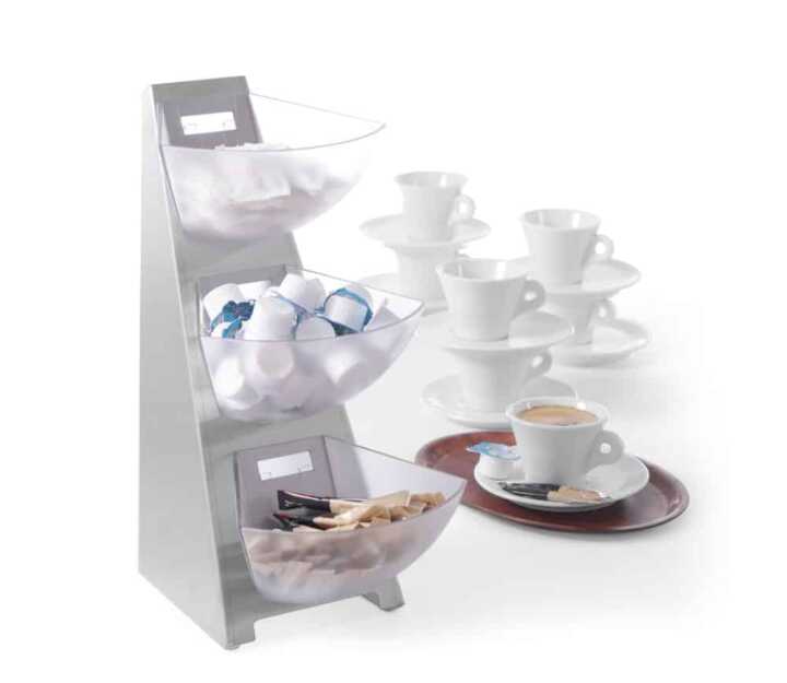 Expositor de buffet, 190x240x(H)410mm