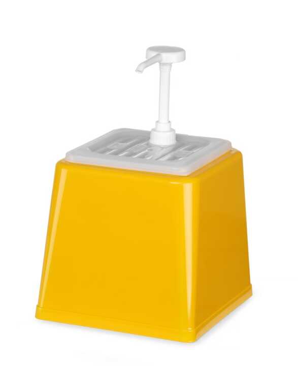 Dispensador de molhos, 2,5L, Vermelho, 230x210x(H)327mm