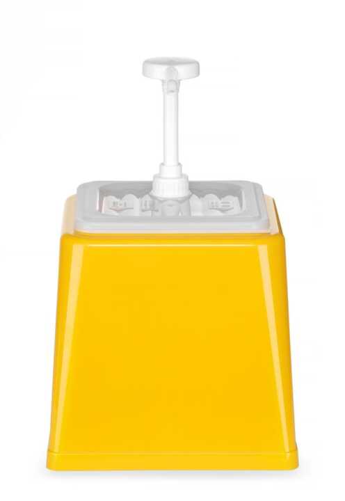 Dispensador de molhos, 2,5L, Amarelo, 230x210x(H)327mm