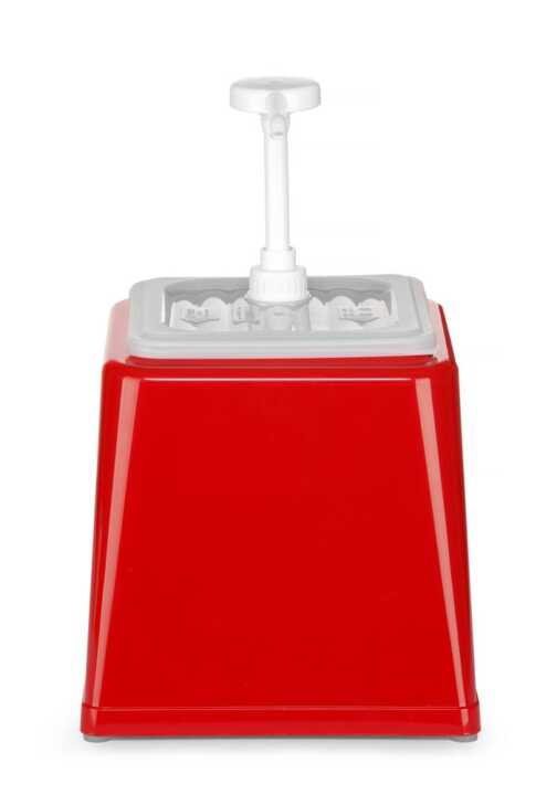 Dispensador de molhos, 2,5L, Vermelho, 230x210x(H)327mm