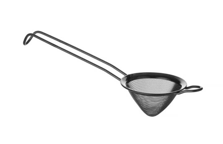 Coador cónico para bar, Preto, ø75x220mm
