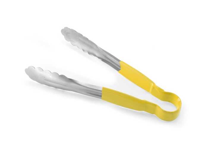 Pinças de servir HACCP 300mm, Amarelo, (L)300mm