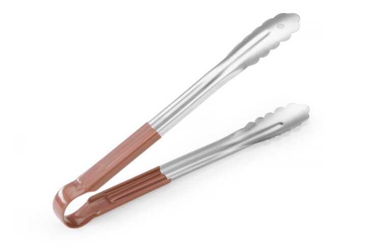 Pinças de servir HACCP 300mm, Castanho, (L)300mm
