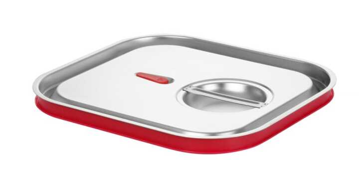 Tampa Gastronorm com aro em silicone, GN 1/3, 325x176mm