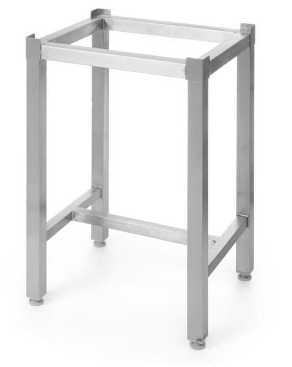 Suporte em aço inoxidável com pés, suporte, 500x400x(H)750mm