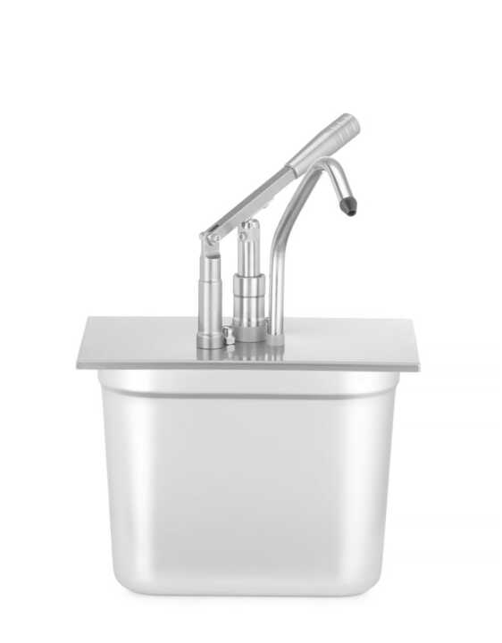 Tampa com dispensador para recipientes GN, GN 1/4, 270x165mm