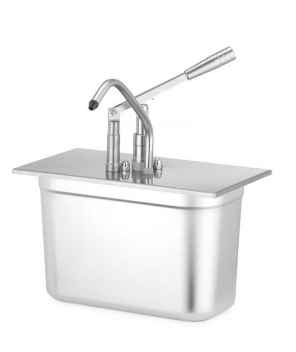 Tampa com dispensador para recipientes GN, GN 1/3, 330x180mm