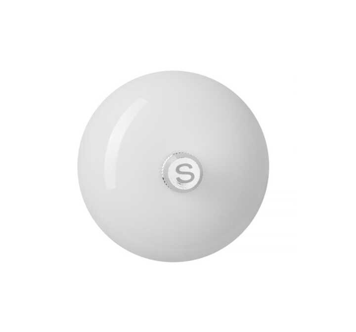 Moinho de sal de madeira, Branco, ø60x(H)315mm