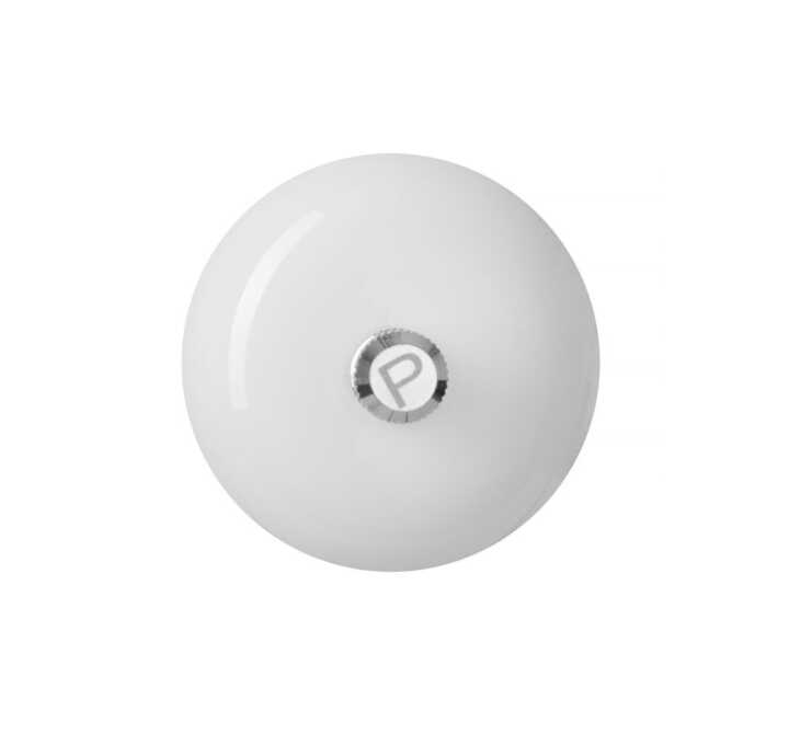 Moinho de sal de madeira, Branco, ø55x(H)215mm