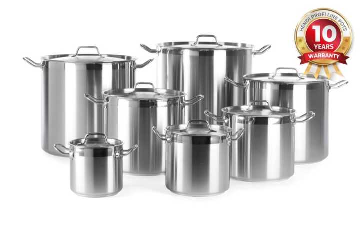 Tacho alto – com tampa, 10L, ø240x(H)220mm