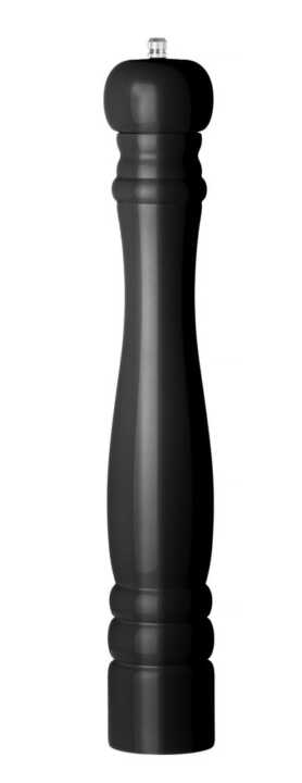 Moinho de pimenta de madeira, Preto, ø65x(H)415mm