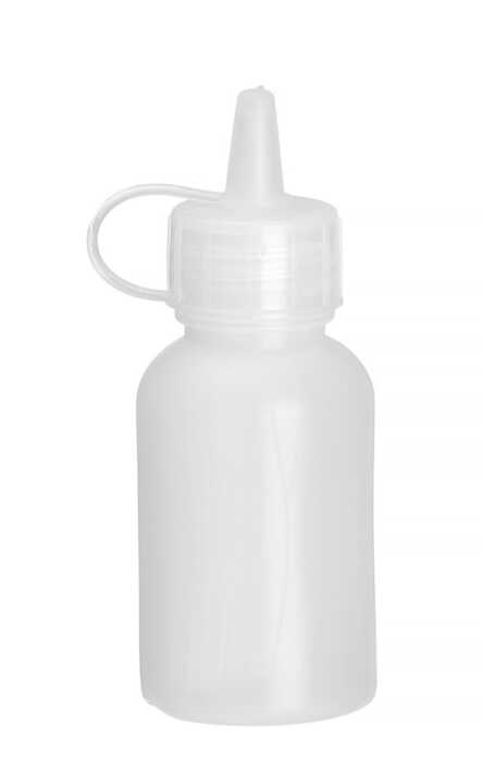 Mini dispensador de molho - conjunto de 4 unidades, 0,03L, Transparente, ø30x(H)85mm